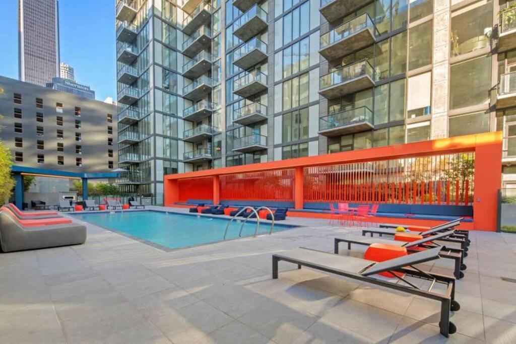 Top Floor High Rise 3 Bed Dtla Skyscraper Penthouse Los Angeles Extérieur photo