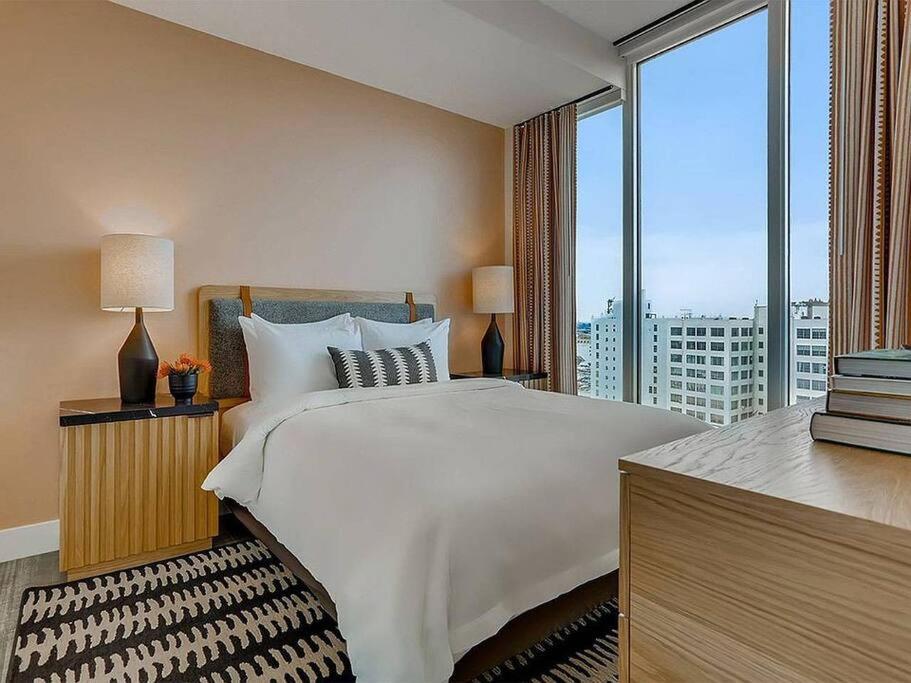 Top Floor High Rise 3 Bed Dtla Skyscraper Penthouse Los Angeles Extérieur photo