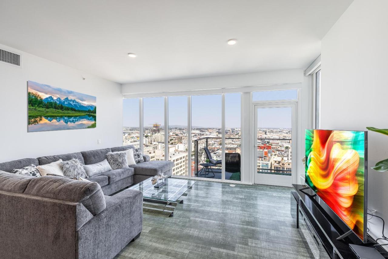 Top Floor High Rise 3 Bed Dtla Skyscraper Penthouse Los Angeles Extérieur photo