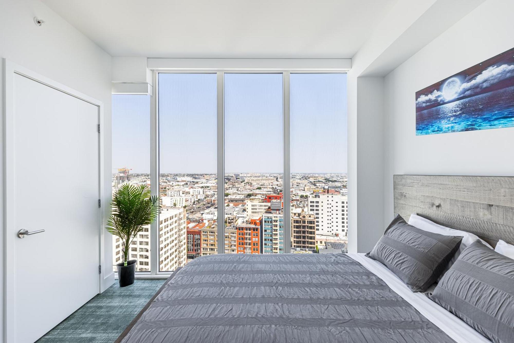 Top Floor High Rise 3 Bed Dtla Skyscraper Penthouse Los Angeles Extérieur photo