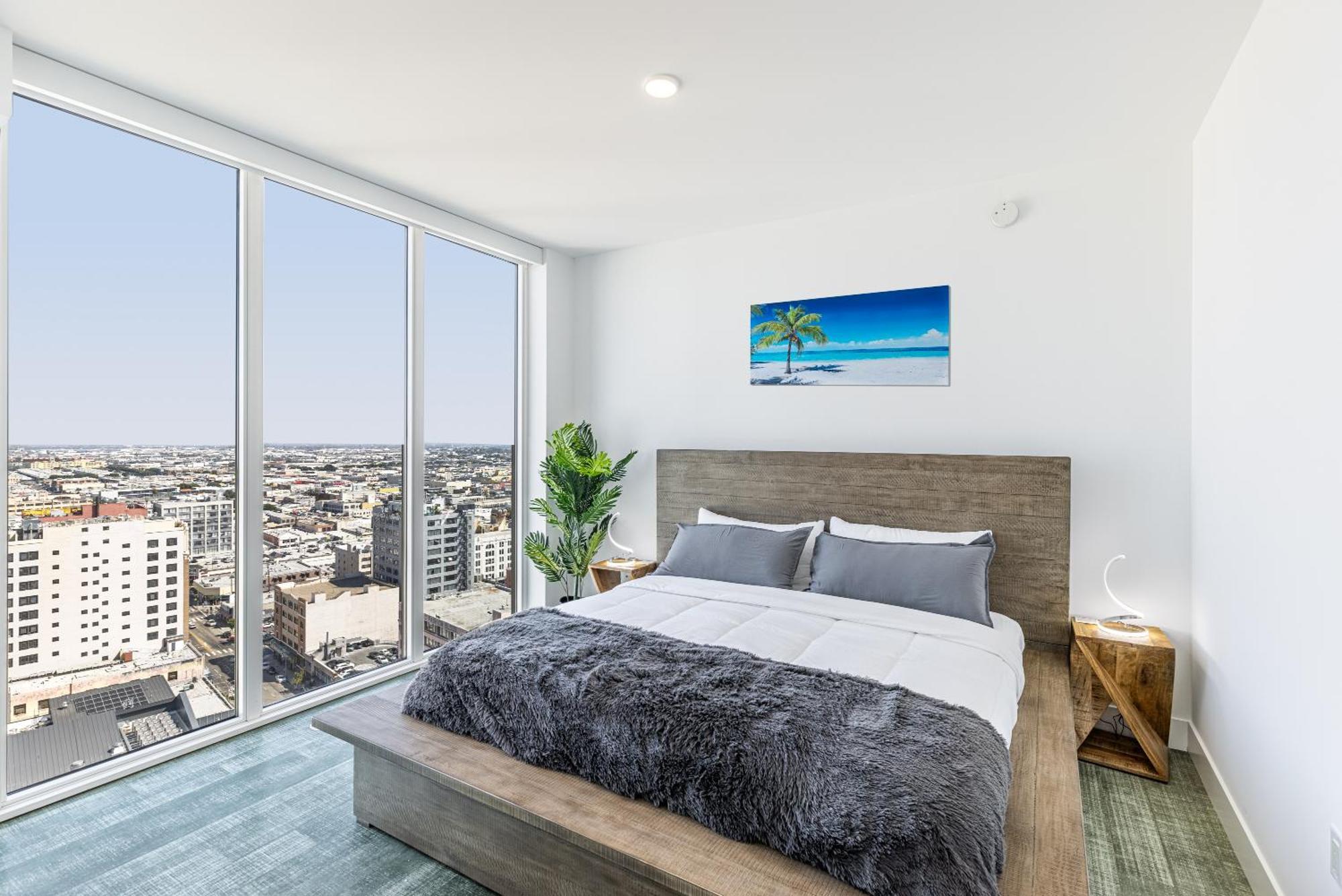 Top Floor High Rise 3 Bed Dtla Skyscraper Penthouse Los Angeles Extérieur photo