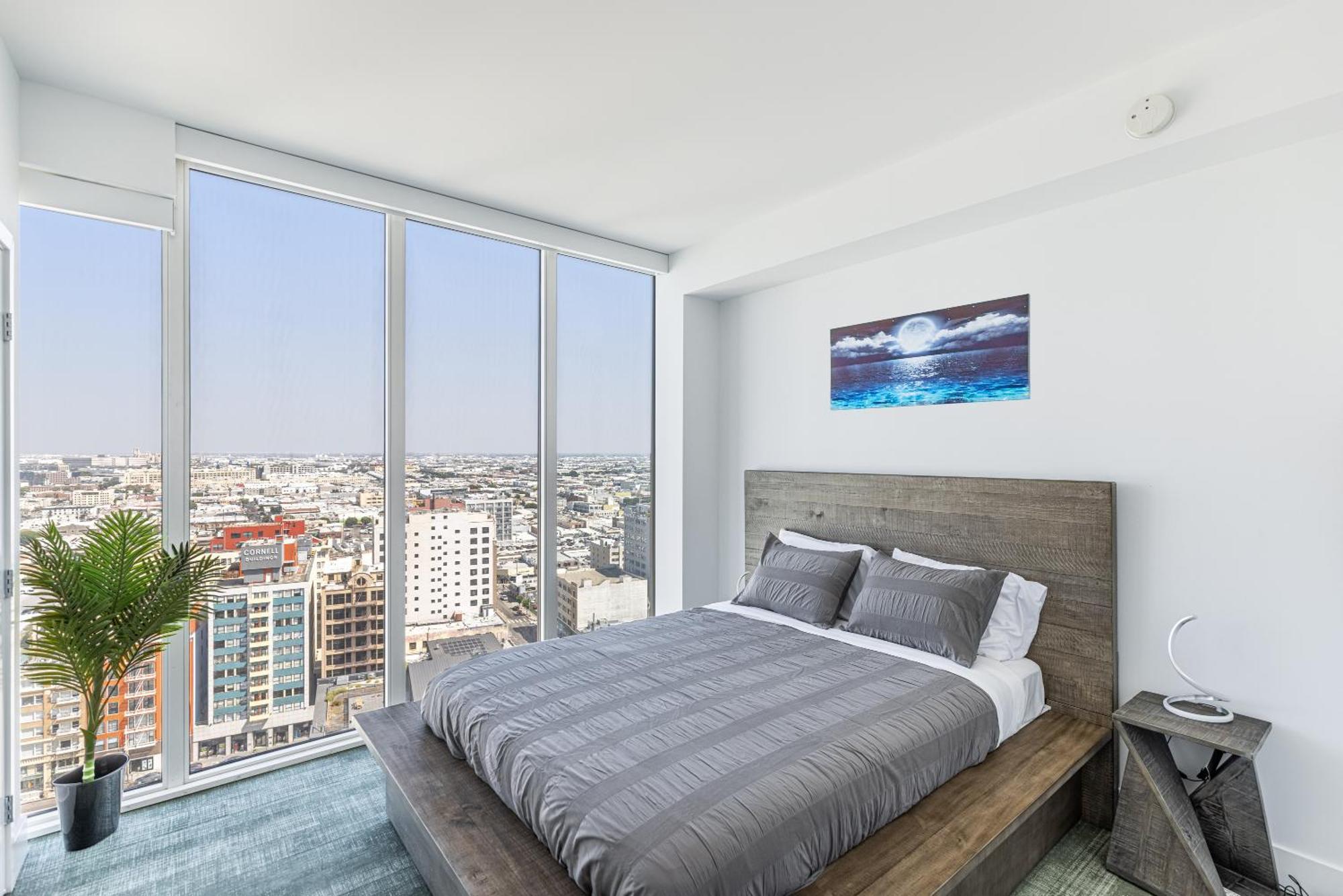 Top Floor High Rise 3 Bed Dtla Skyscraper Penthouse Los Angeles Extérieur photo