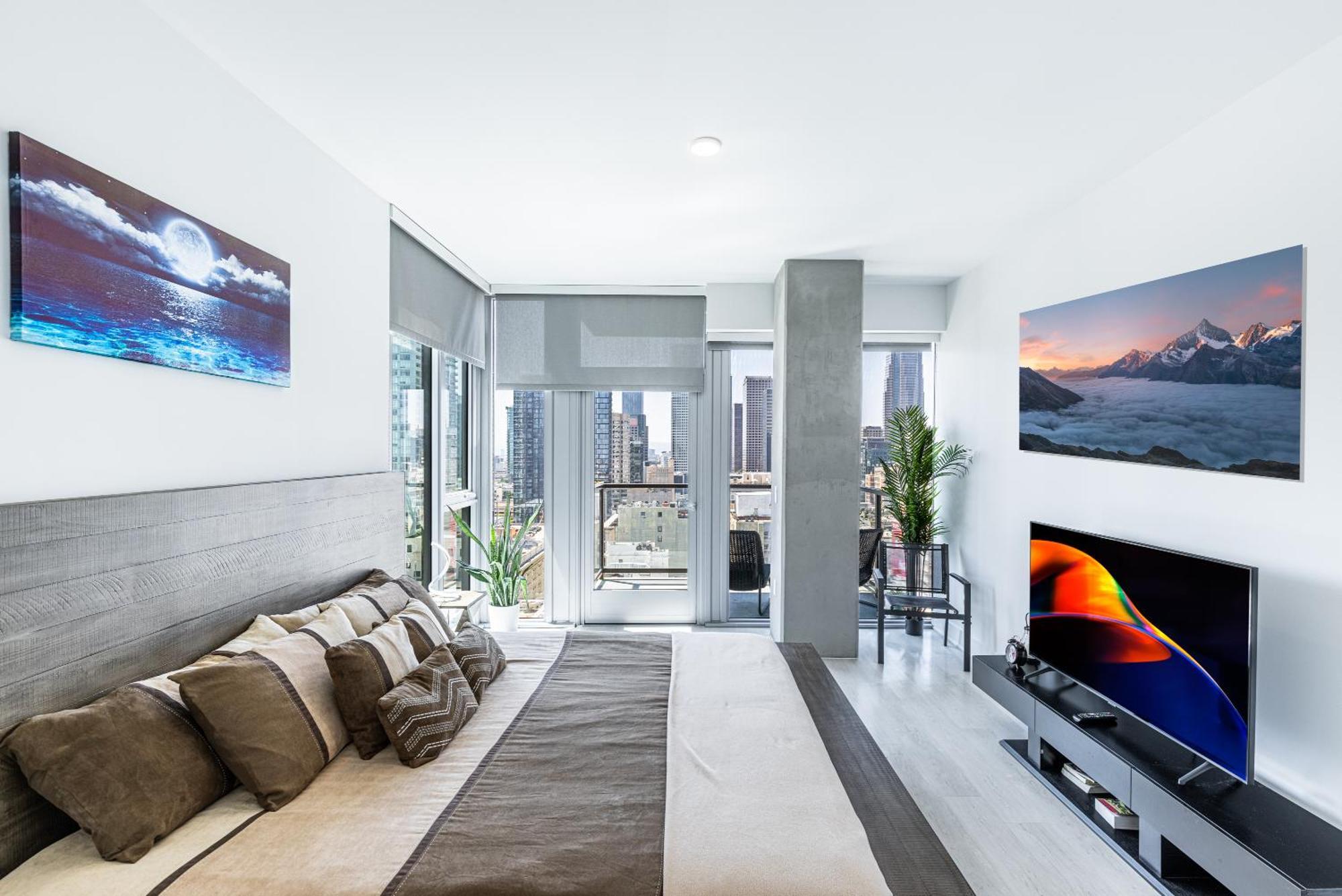 Top Floor High Rise 3 Bed Dtla Skyscraper Penthouse Los Angeles Extérieur photo